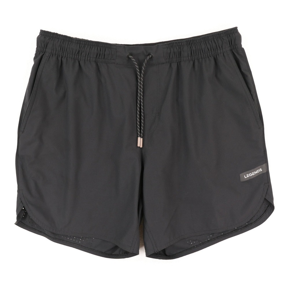 Legends Luka 7" Shorts Mens Large Black Running Athletic Quick Dry Gym Unlined